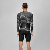 Maillot de manga larga Pissei Sanremo - Negro gris