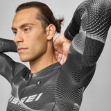 Maillot de manga larga Pissei Sanremo - Negro gris