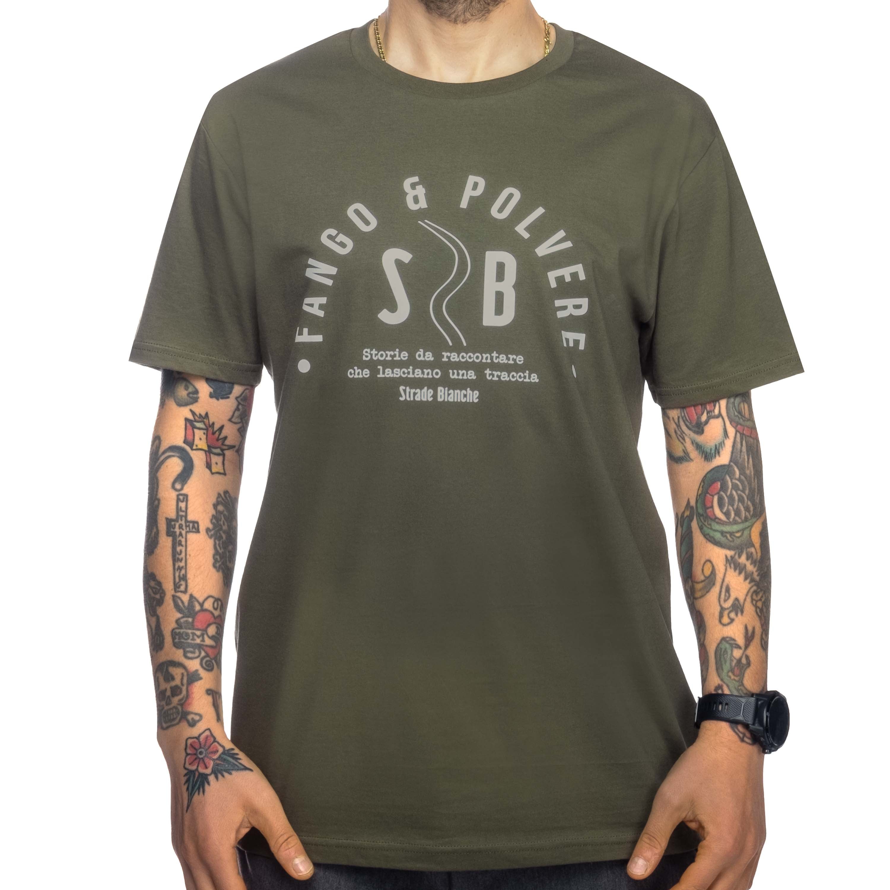 T-Shirt Strade Bianche - Schlamm und Staub