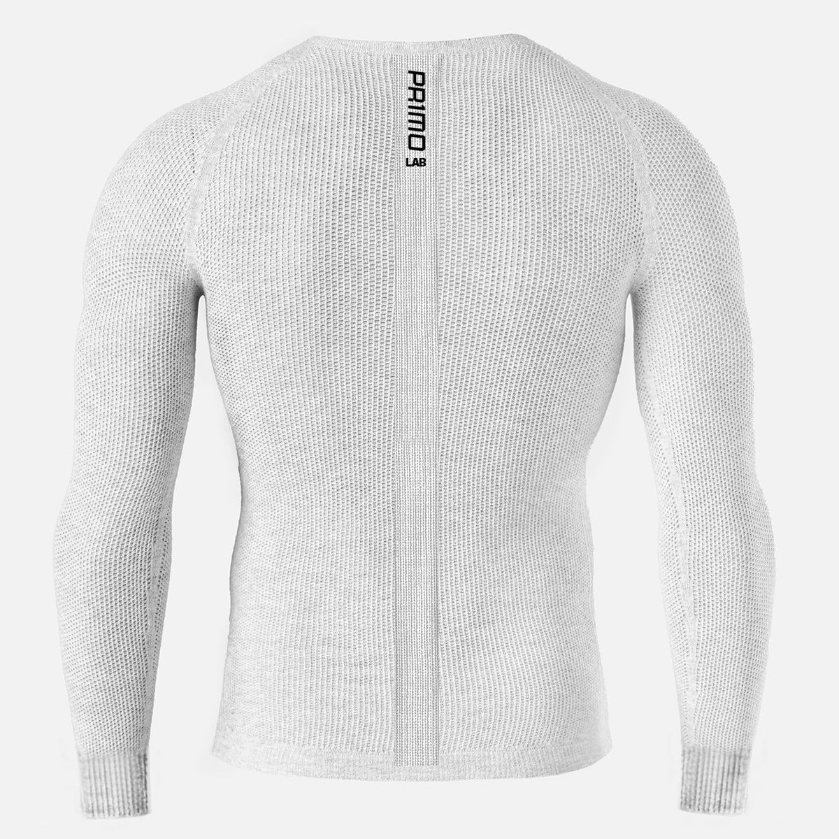 Maillot sous-vêtement manches longues Silverskin Primo col rond - Gris