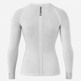 Maillot sous-vêtement manches longues Silverskin Primo col rond - Gris
