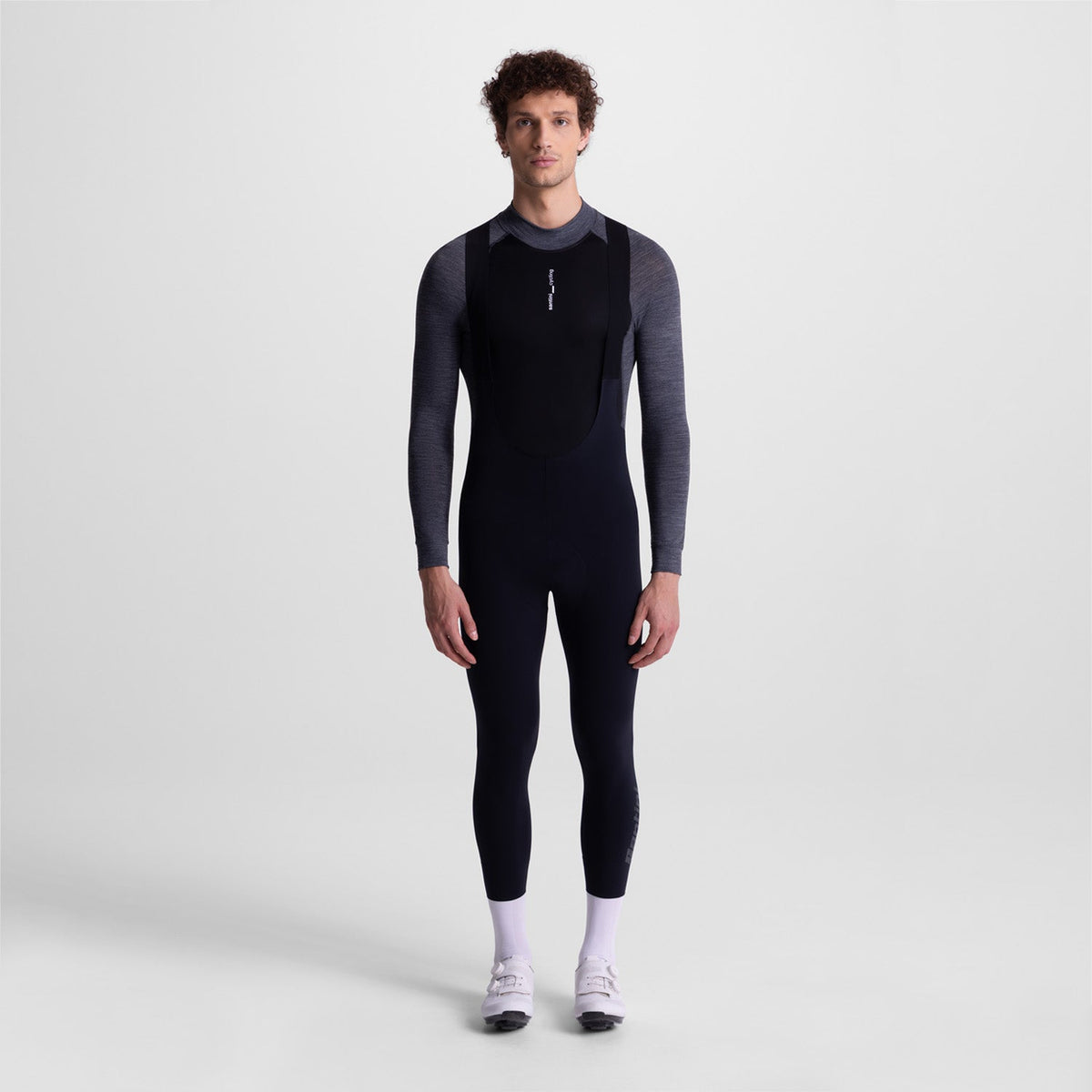 Radhose lang Santini Unico Edge 7/8 - Schwarz
