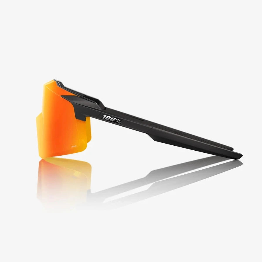 100% Aerocraft Brille - Soft Tact Black HiPER Red Multilayer Mirror