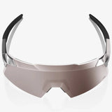 100% Aerocraft Brille - Gloss Black Chrome HiPER Silver Mirror