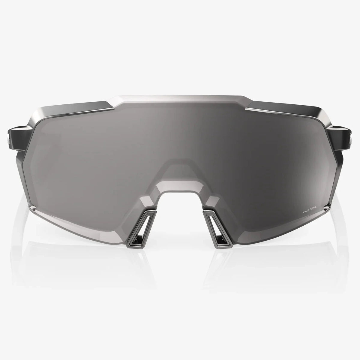 Gafas 100% Korbin - Gloss Black Chrome HiPER Silver Mirror