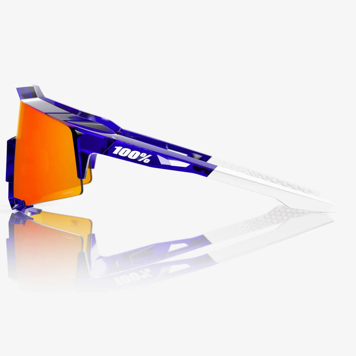 100% Speedcraft - MLB Authentic Polished Translucent BlueHiPER® Red Mirror