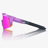 100% Speedcraft XS Brille - Toyoko HiPER Vital Pink Mirror