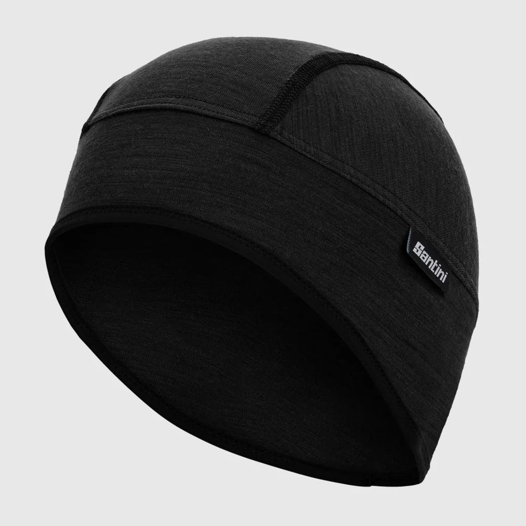 Santini Explorer Wool winter cap - Black