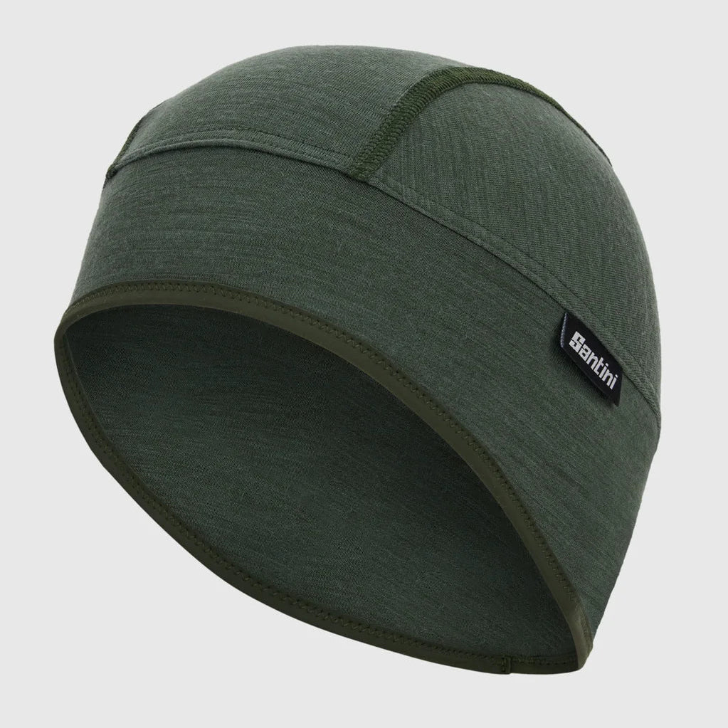 Santini Explorer Wool winter cap - Green