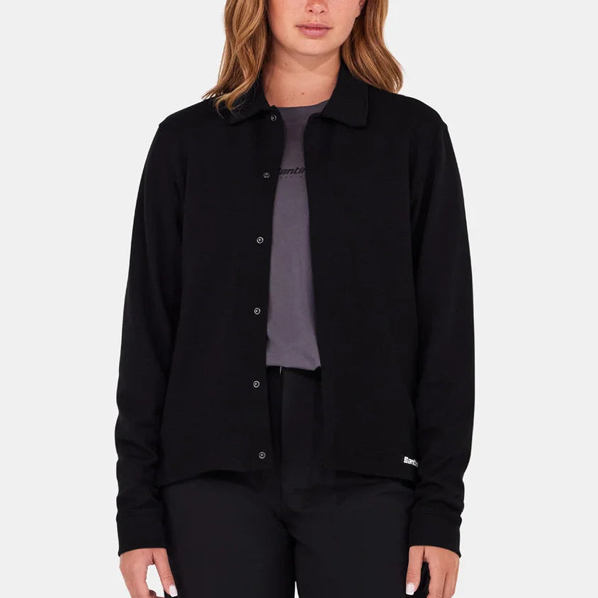 Santini Explorer Wool hemd - Schwarz