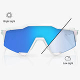 100% Speedcraft Glasses - Bastille Blue Mirror Photochromic