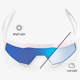 100% Speedcraft Glasses - Bastille Blue Mirror Photochromic