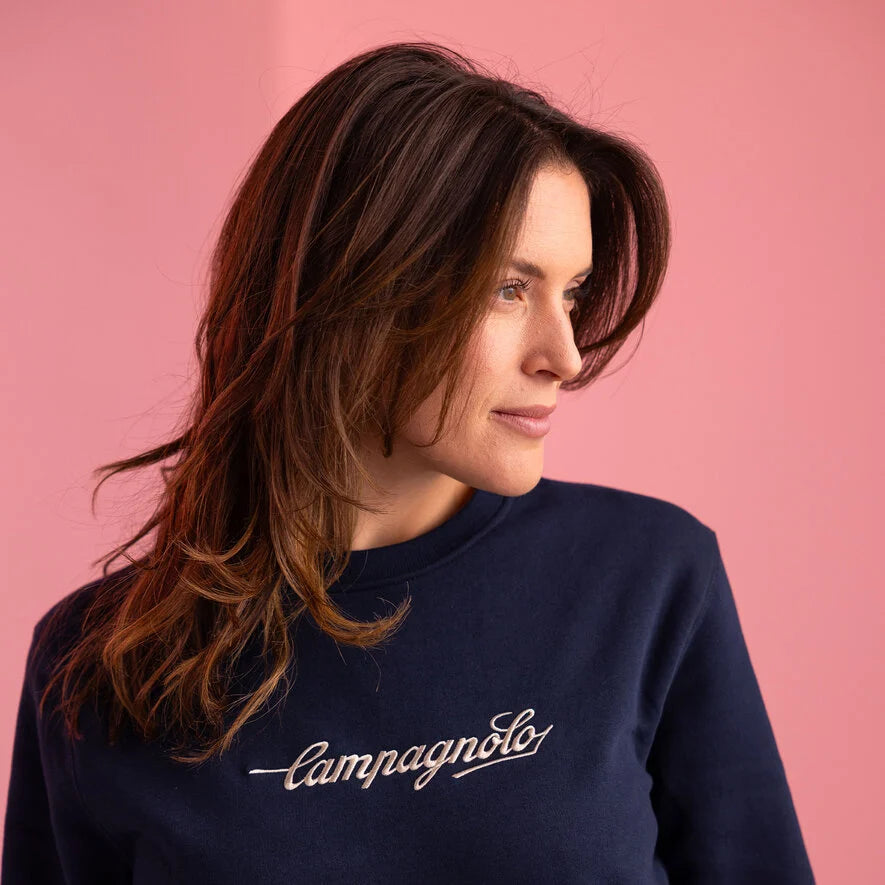 Felpa Campagnolo Logo - Blu - B