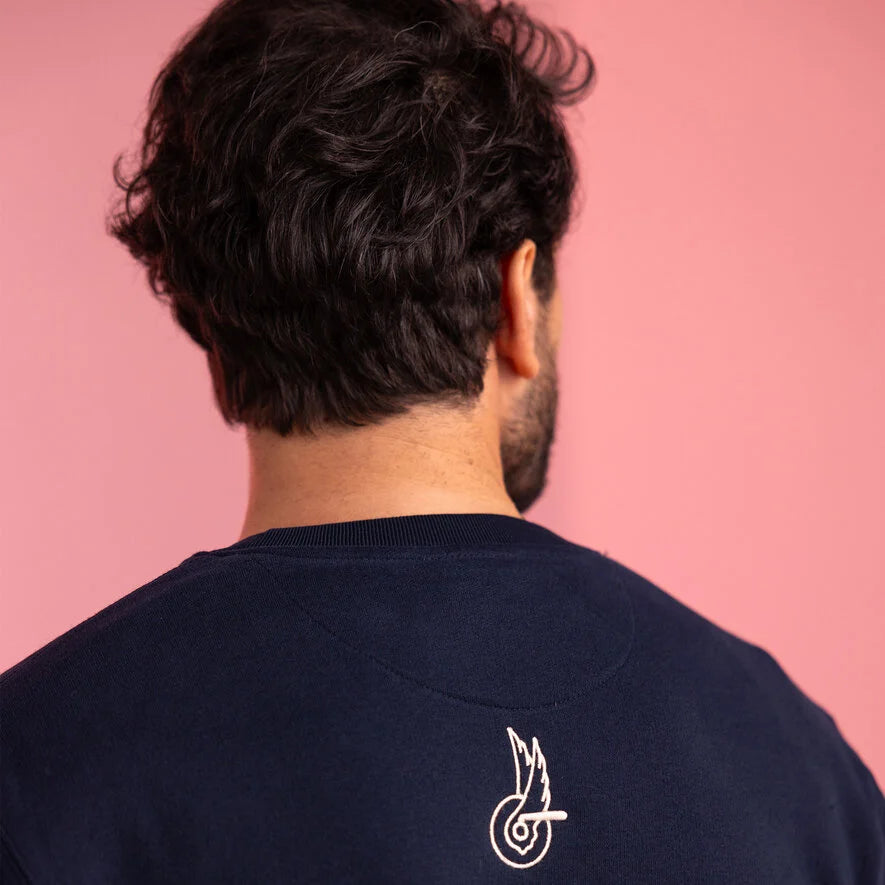 Felpa Campagnolo Logo - Blu - C