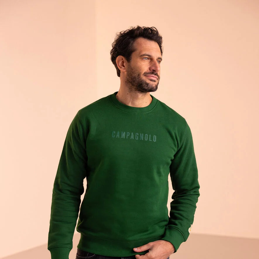 Felpa Campagnolo Logo - Verde - D