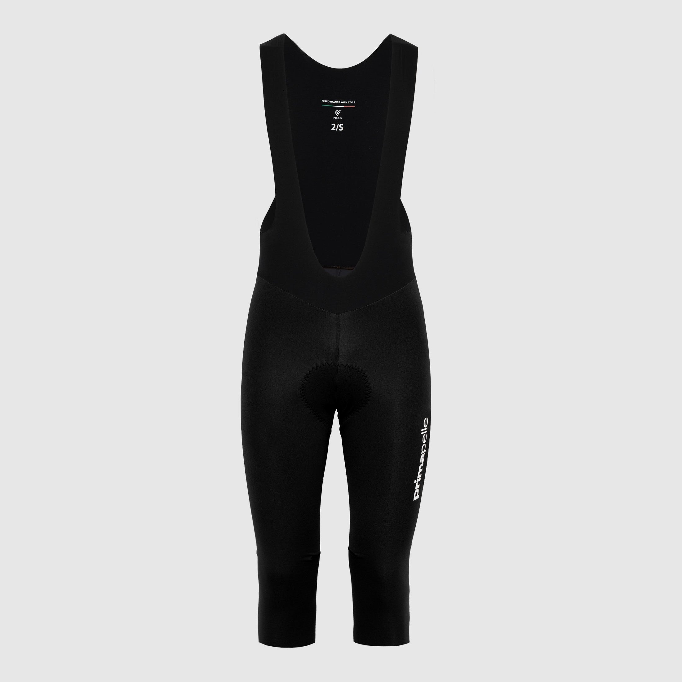 Trägerhose 3/4 Winter-Pissei Primapelle - Schwarz
