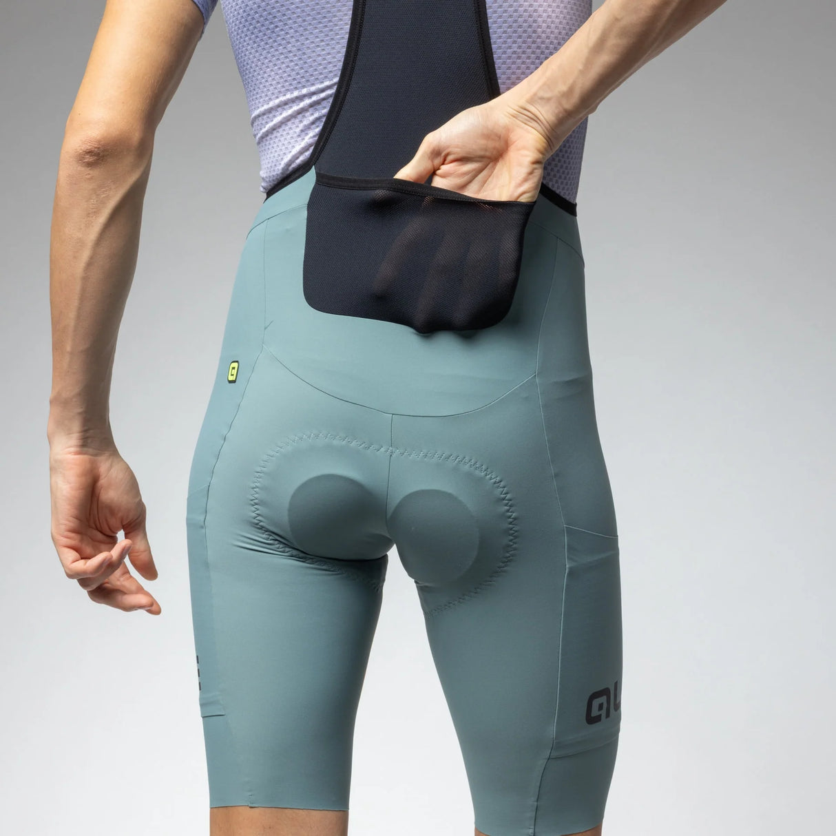 Salopette Ale Off Road Gravel Pro - Verde chiaro Ale