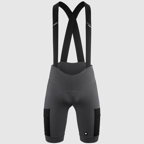 Cuissard à bretelles Assos Tactica Kieskäfer Gravel T5 - Gris