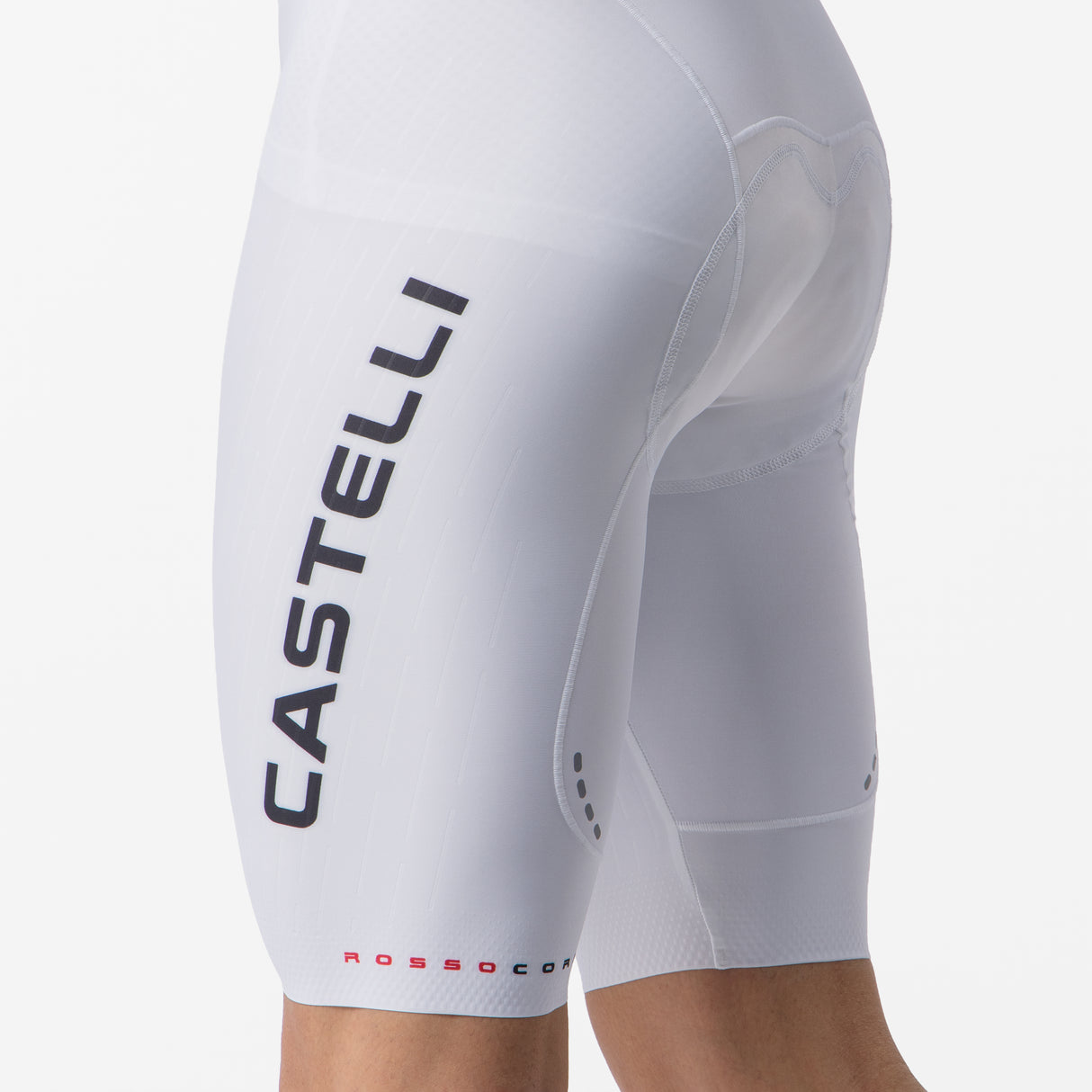 Castelli Free Aero Race S Kit LTD tragerhose - Weiss