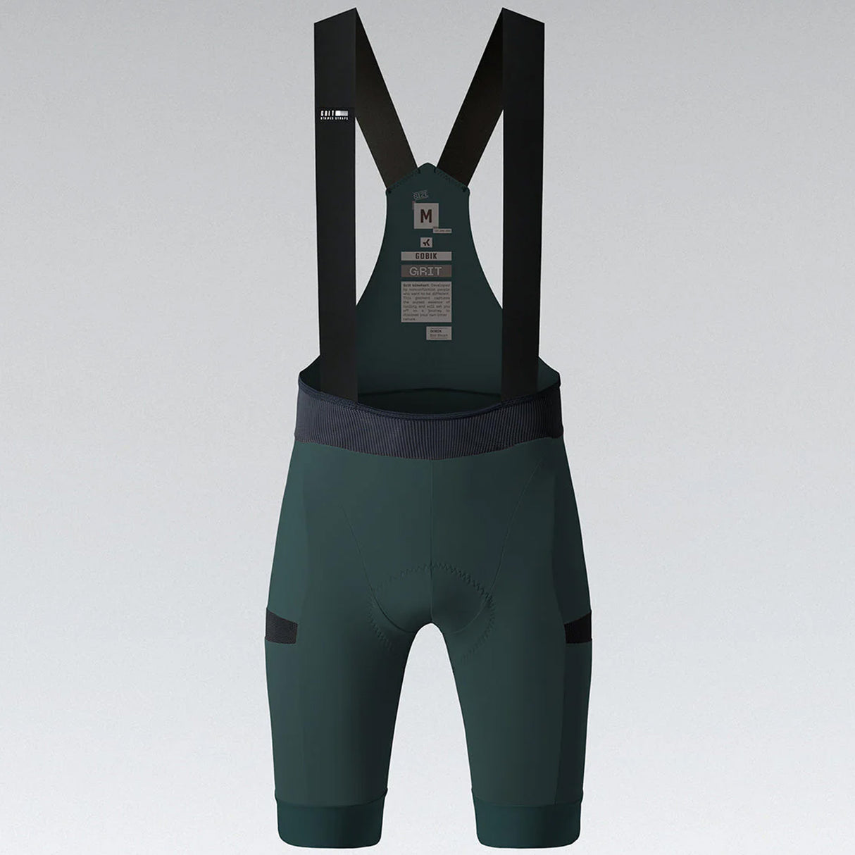 Cuissard à bretelles Gobik Grit 3.0 Pinewood - Vert