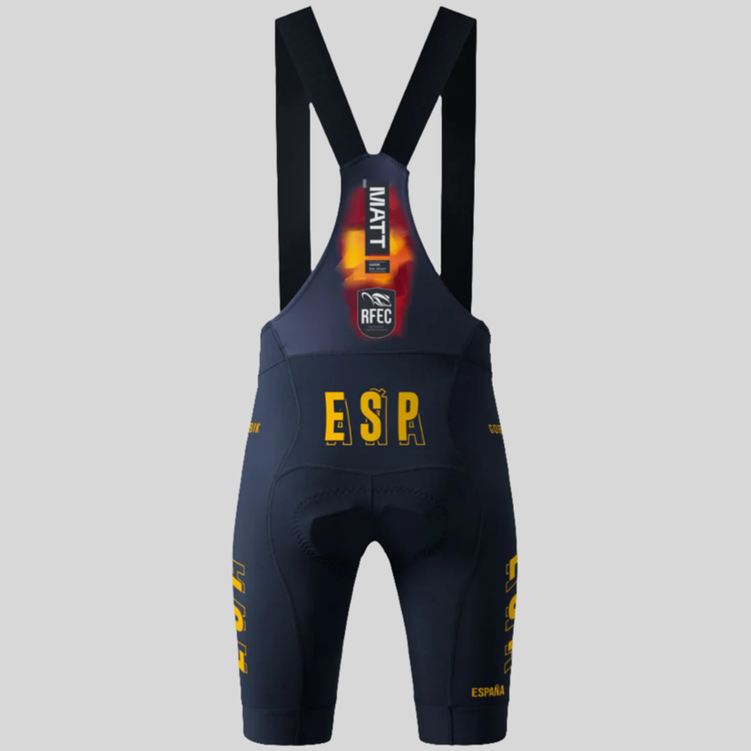 Gobik RFEC Matt Solid 2.0 Spanische Nationalmannschaft tragerhose - Blau