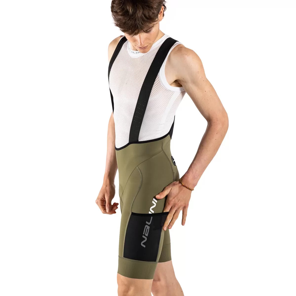 Cuissard à bretelles Nalini New Gravel - Vert