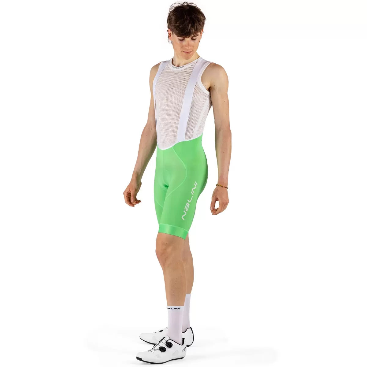 Nalini Thunder bib shorts - Light green
