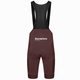 Pas Normal Studios Escapism Cargo bib shorts - Bordeaux