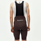 Pas Normal Studios Escapism Cargo bib shorts - Bordeaux