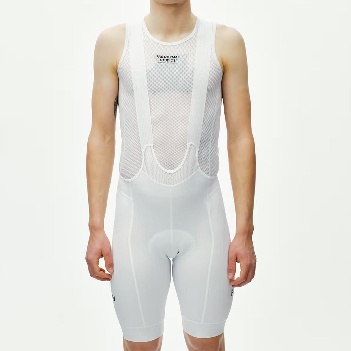 Pas Normal Studios Mechanism bib shorts - White