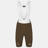 Bib shorts Pas Normal Studios Mechanism Pro - Dark Earth