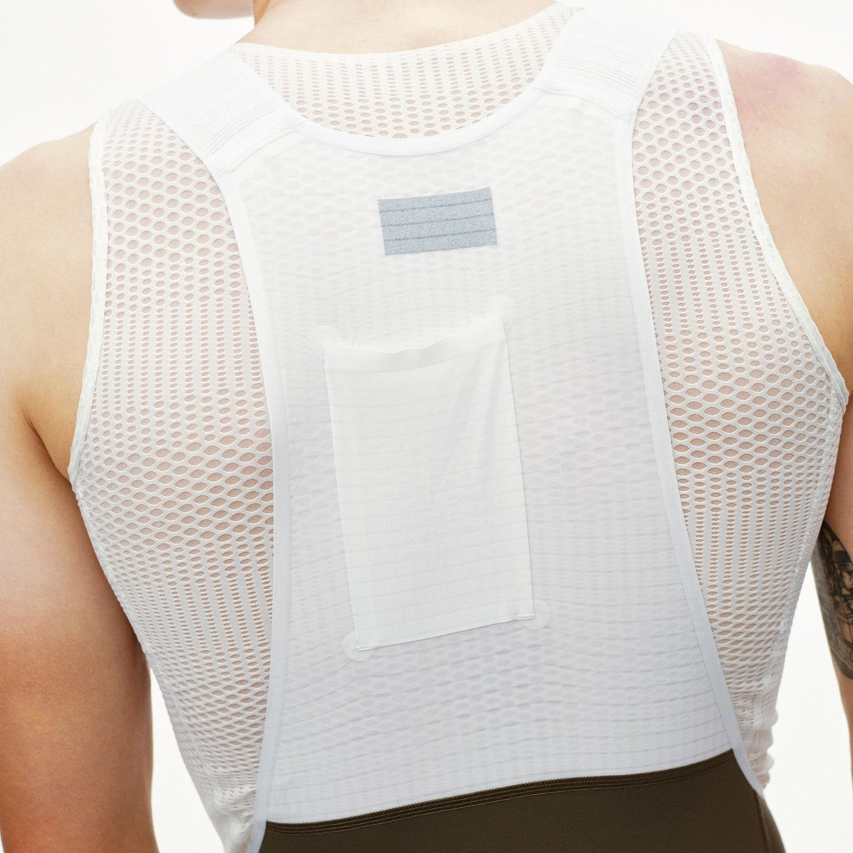 Bib shorts Pas Normal Studios Mechanism Pro - Dark Earth