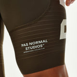 Bib shorts Pas Normal Studios Mechanism Pro - Dark Earth