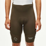 Bib shorts Pas Normal Studios Mechanism Pro - Dark Earth