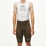 Bib shorts Pas Normal Studios Mechanism Pro - Dark Earth
