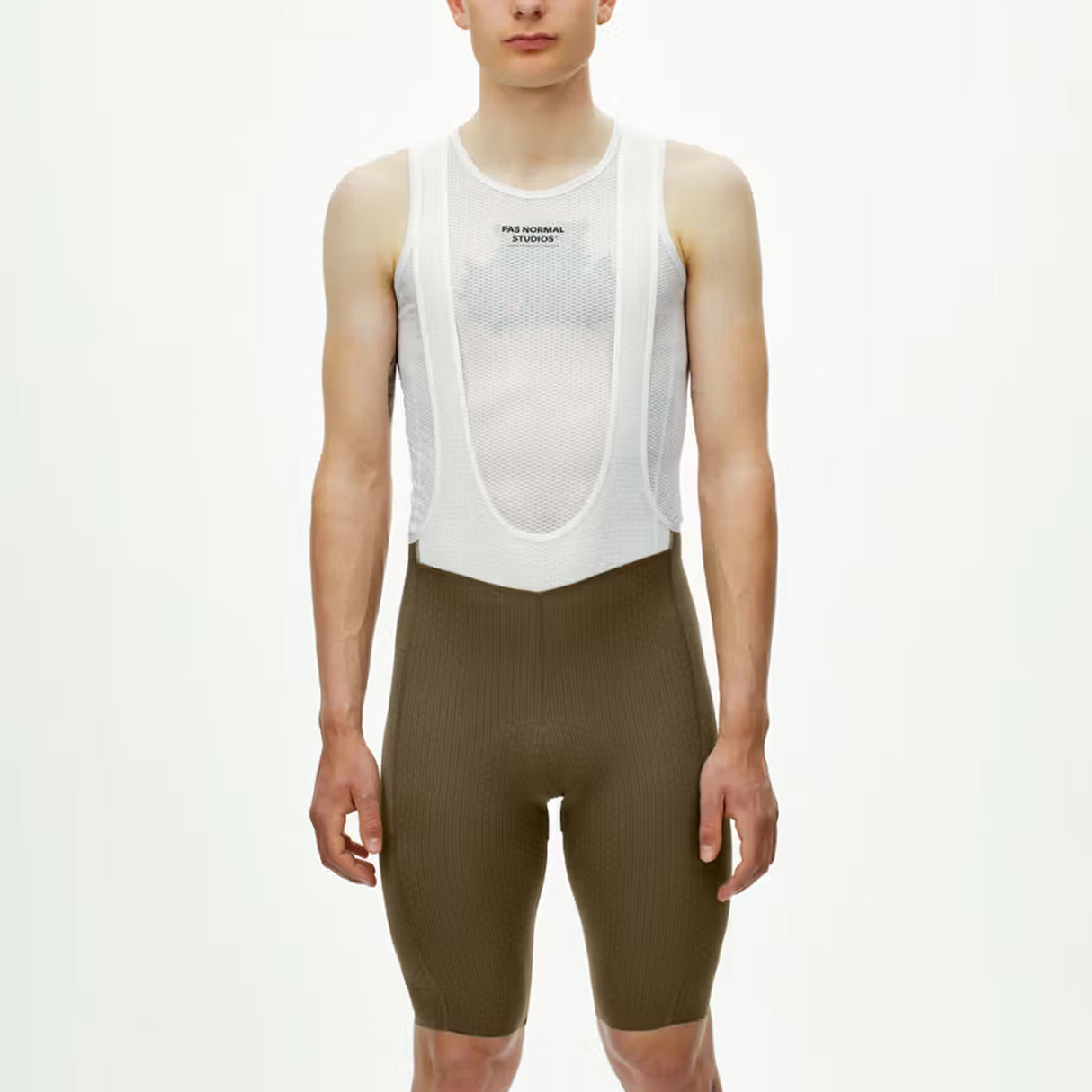 Pas Normal Studios T.K.O. Essential Light Cargo bib shorts - Green