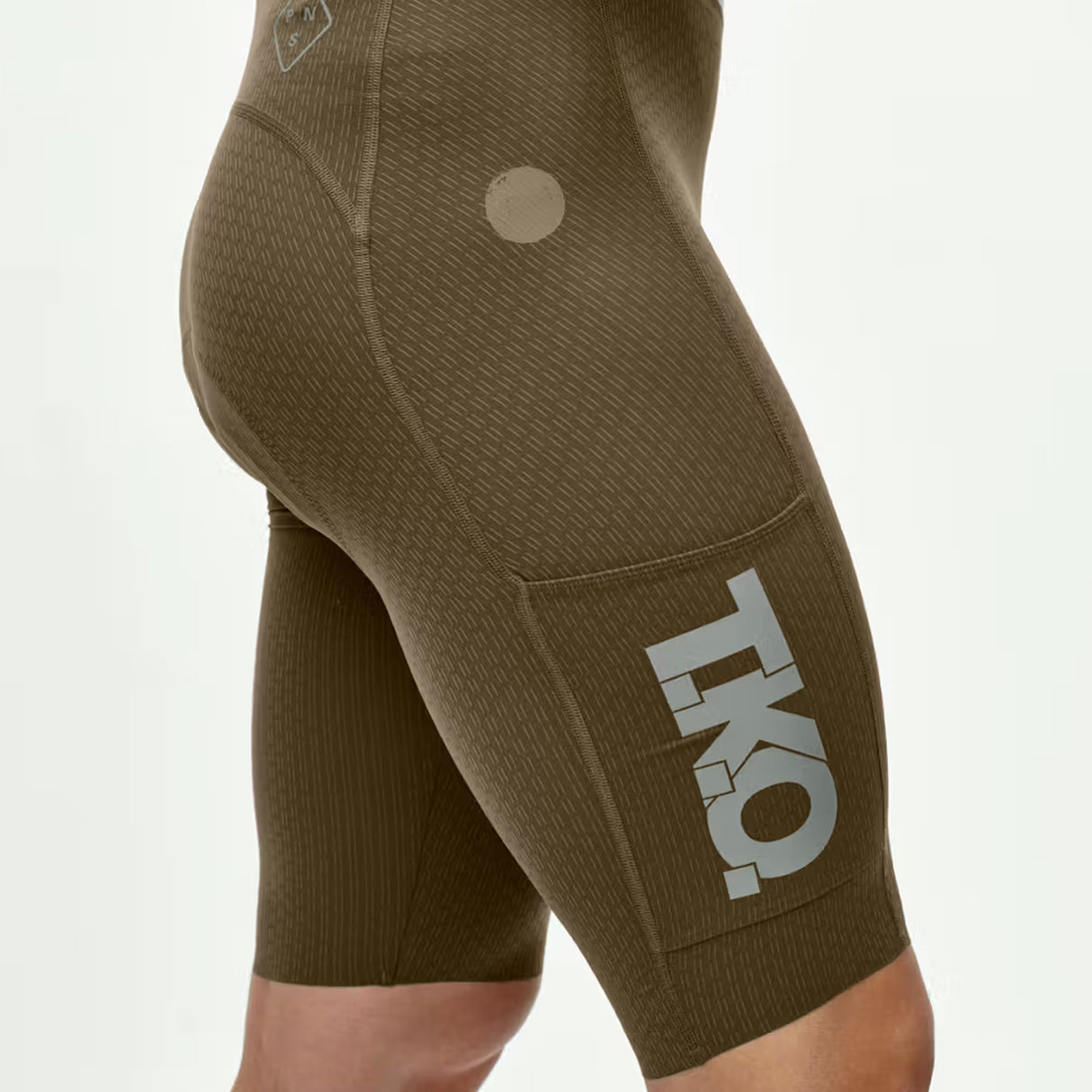 Pas Normal Studios T.K.O. Essential Light Cargo bib shorts - Green