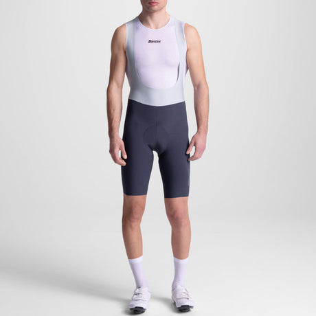 Santini Aero Race bib short - Grey