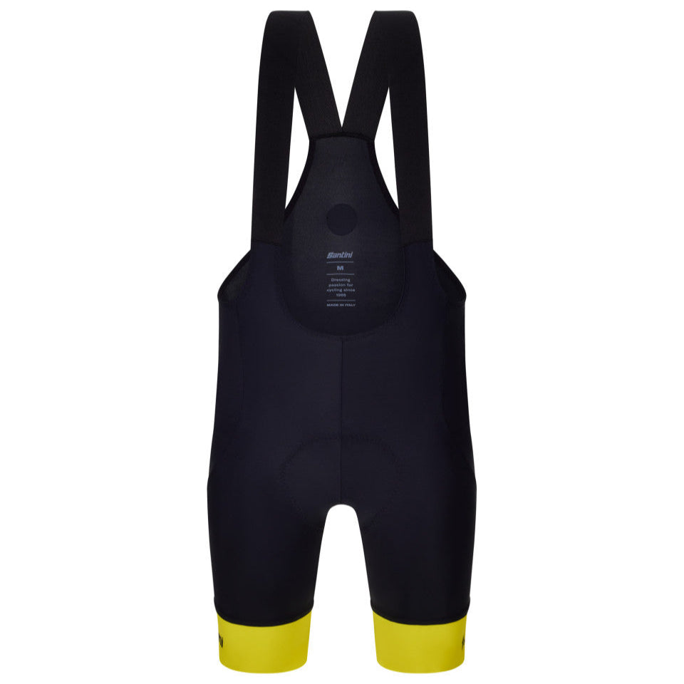 Cuissard à bretelles Santini Jaune Tour de France 2026