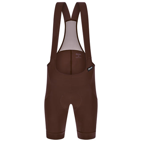 Santini Ready To Ride bib short - Brown