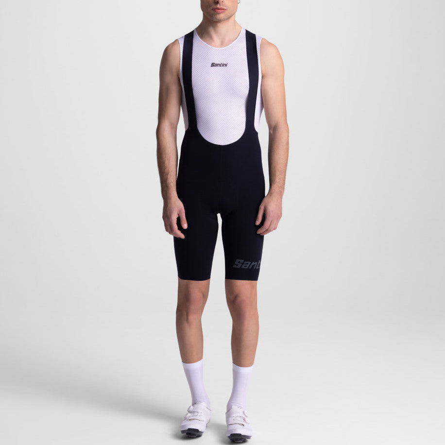 Cuissard à bretelles Santini Unico Edge 2 - Noir
