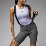 Ale Off Road Gravel Pro women bib shorts - Light grey