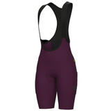 Ale Off Road Gravel Pro frau kurz tragerhose - Violett