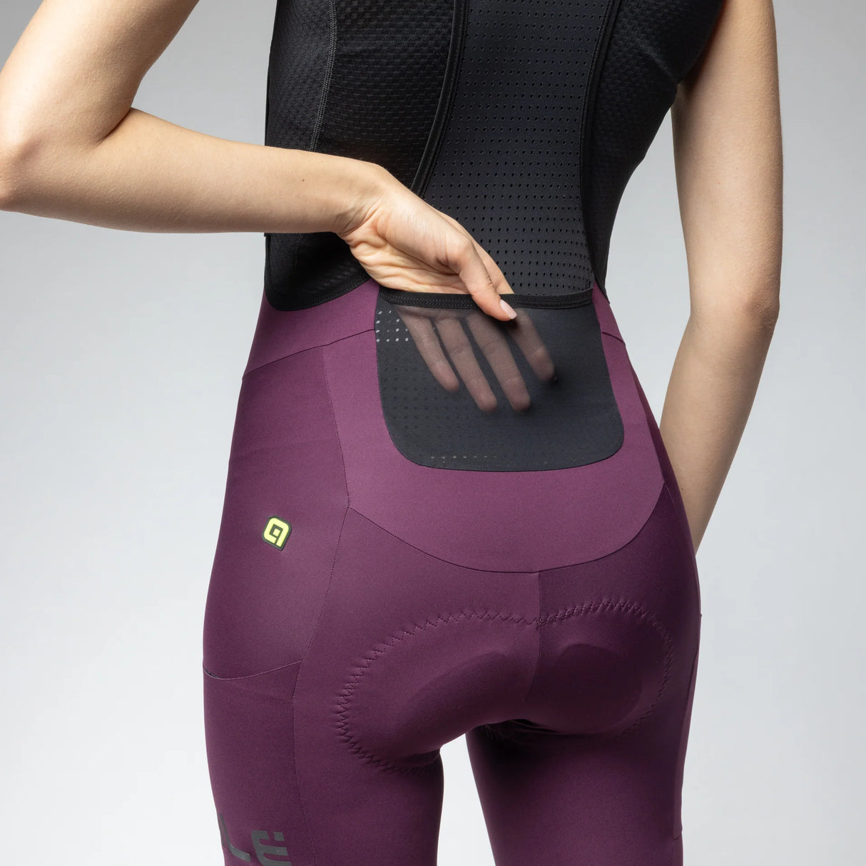 Ale Off Road Gravel Pro frau kurz tragerhose - Violett