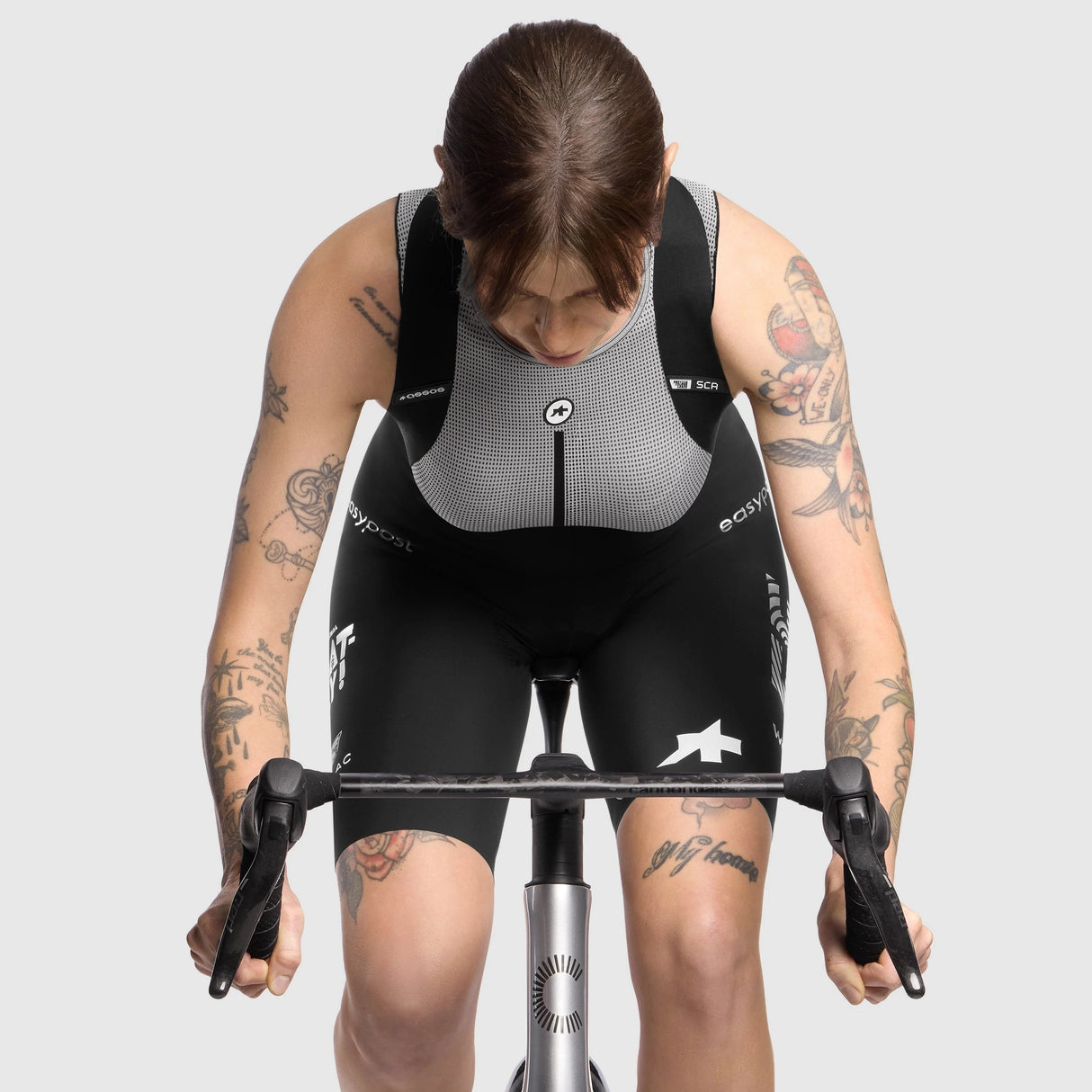 Salopette donna Assos EF Education Oatly 2026 Dyora R S11 - Nero Assos