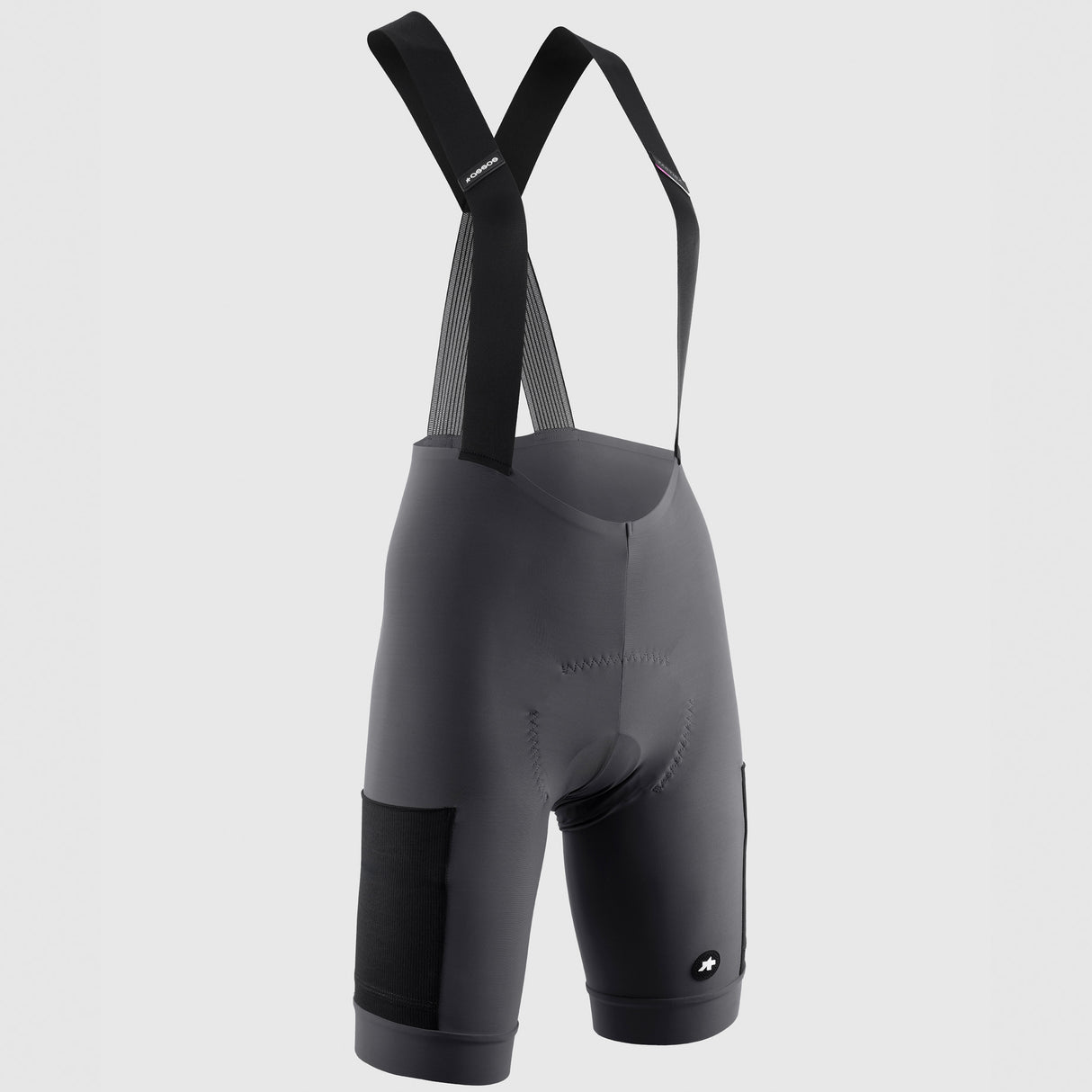 Cuissard à bretelles femme Assos Tactica Kieskäfer Gravel T5 - Gris