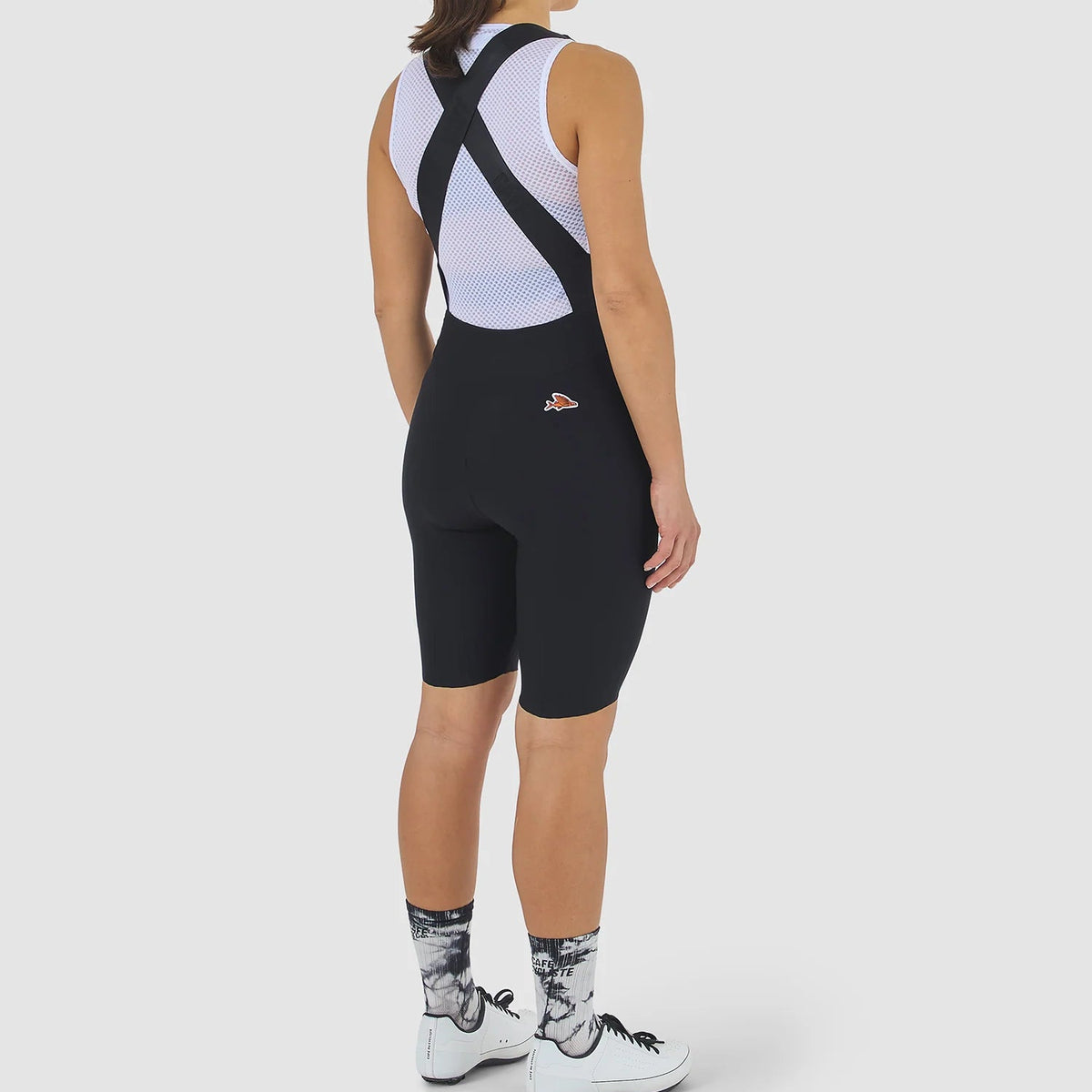 Salopette donna Cafe du Cycliste Graziella - Nero Café du Cycliste