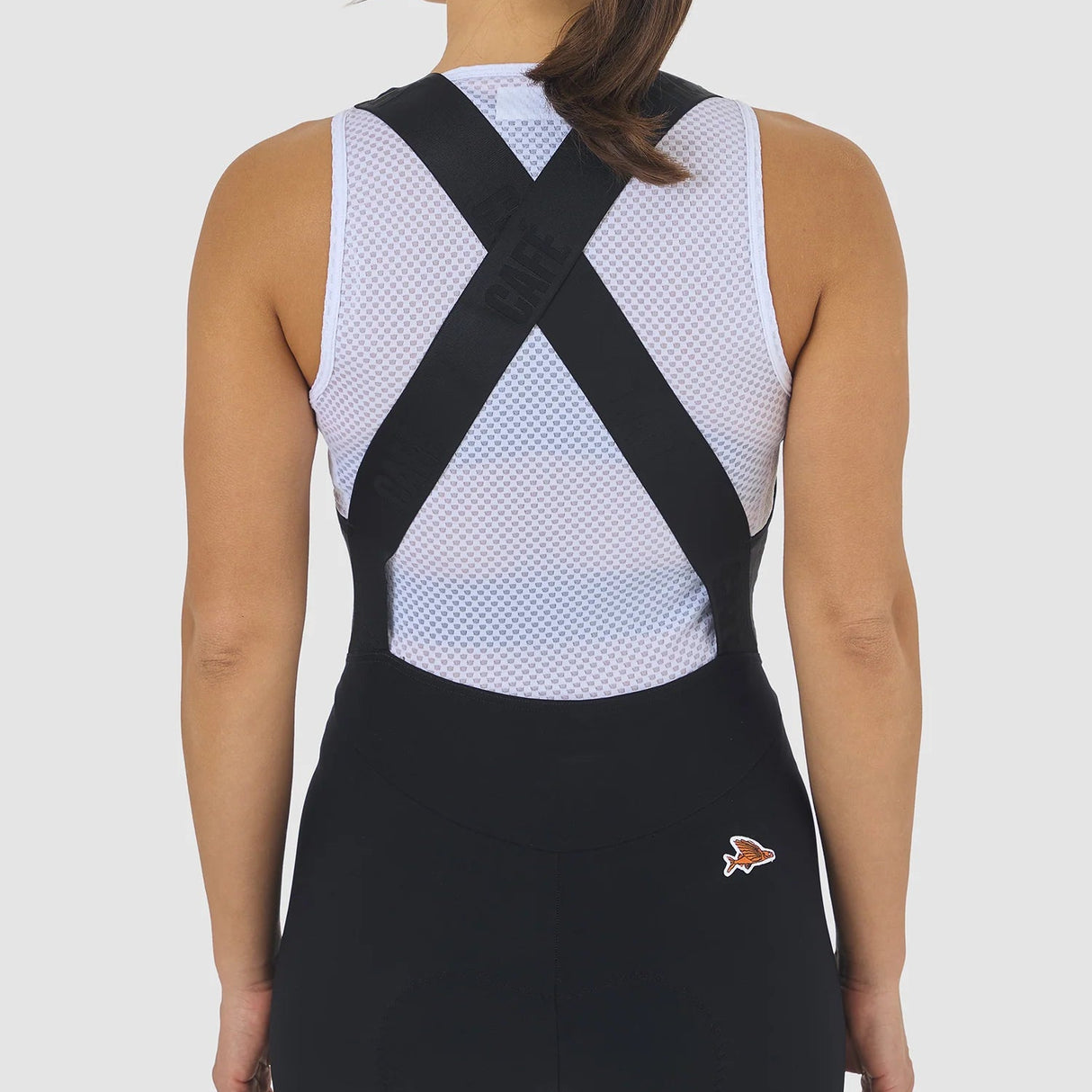 Salopette donna Cafe du Cycliste Graziella - Nero Café du Cycliste