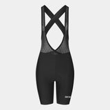 Salopette donna Cafe du Cycliste Graziella - Nero Café du Cycliste