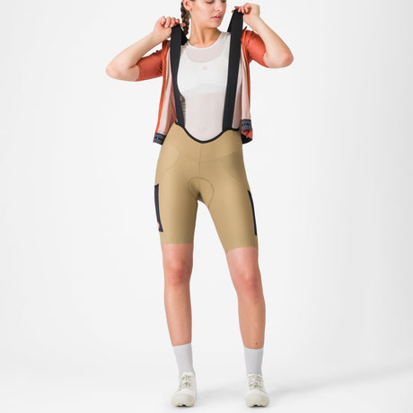 Salopette donna Castelli Unlimited Endurance DT - Verde Castelli